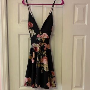 Floral Black Dress. Windsor